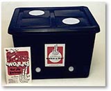Worm-a-way® Model 7002 (2-3 lbs. garbage per week)